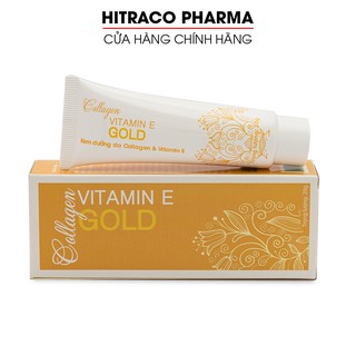 Kem dưỡng da Collagen Vitamin E Gold dưỡng ẩm da, giúp da mịn màng - Tuýp 20g [Collagen Vitamin E Gold ]