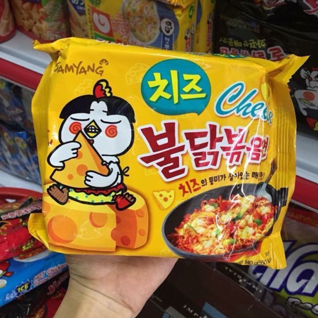 🇰🇷Mì siêu cay phô mai SamYang Hàn Quốc ( gói 140g )