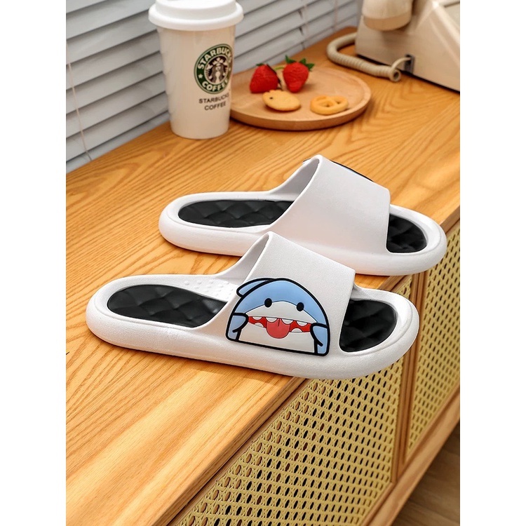 Dép nữ quai ngang hình thú siêu cute , chống trơn trượt hót 2022