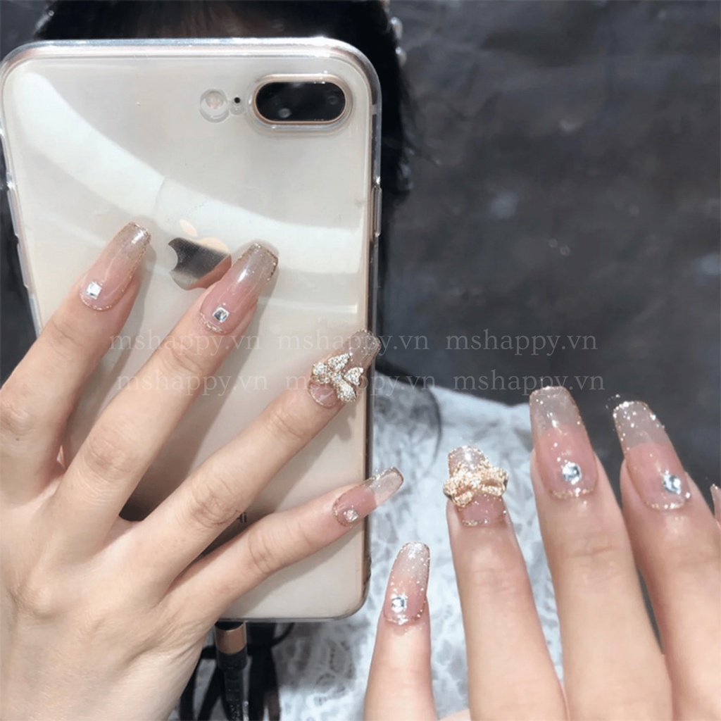 Nailbox - nail box - móng úp thiết kế họa tiết kèm dũa và keo mshappy.vn A007