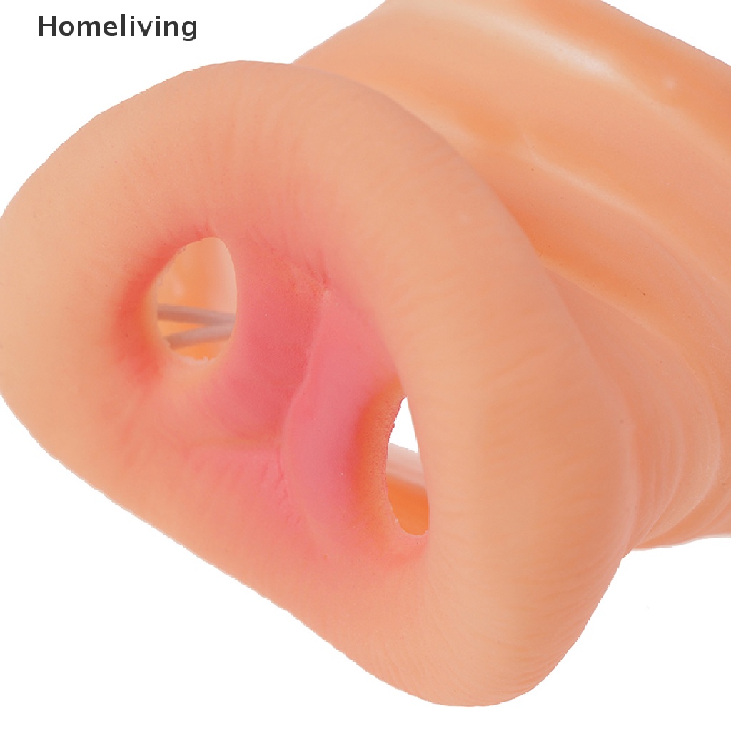 Mặt Nạ Mũi Chú Heo Bằng Cao Su Dễ Thương Dùng Hóa Trang Halloween