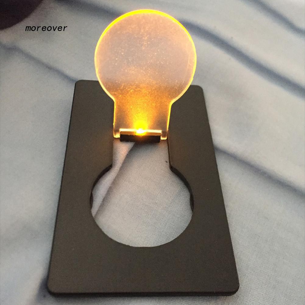 Nhiều hơn nữa.♥Thẻ Đèn Pin LED Mini Gấp Gọn Bỏ Túi Tiện Dụng