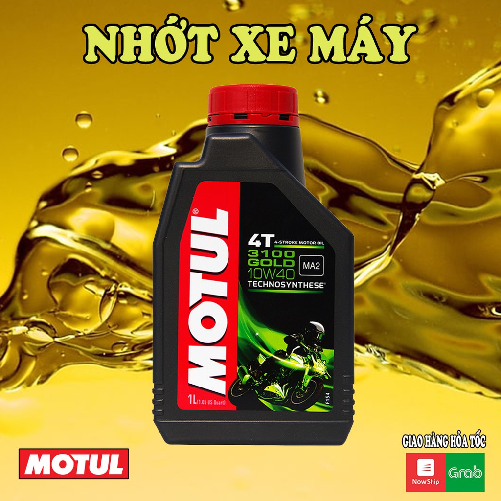 Dầu Nhớt MOTUL SILVER  4T Chính Hãng - 3100 10W40 800ML