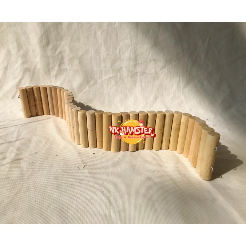 Thang lượn gỗ trắng