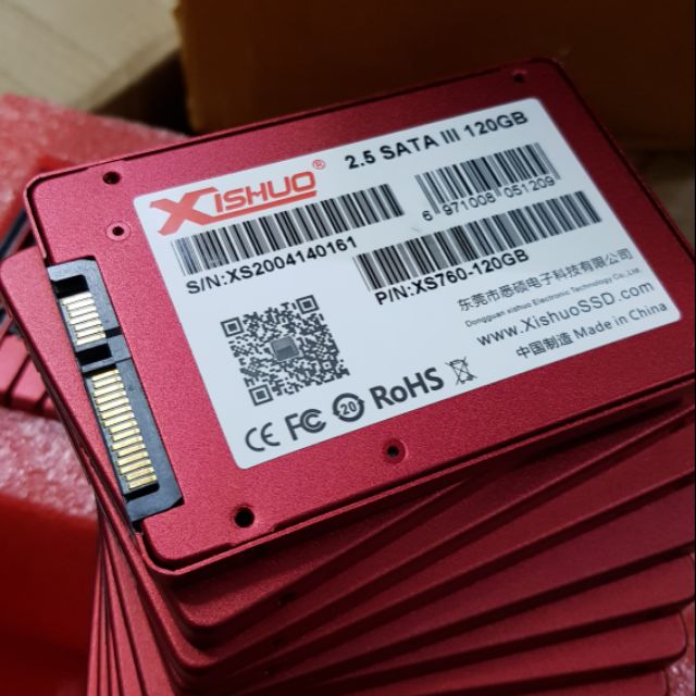 [Mã ELCLXU8 hoàn 8% xu đơn 500K] Ssd 120gb chính hãng Xishuo