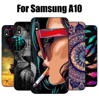 Ốp lưng Samsung Galaxy A10 Trường hợp Silicone mềm TPU Back Cover Điện thoại Vỏ bọc Samsung Galaxy A10 Case