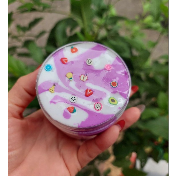 Basic Slime Bánh khoai Môn hũ 150ml kèm chram ngẫu nhiên