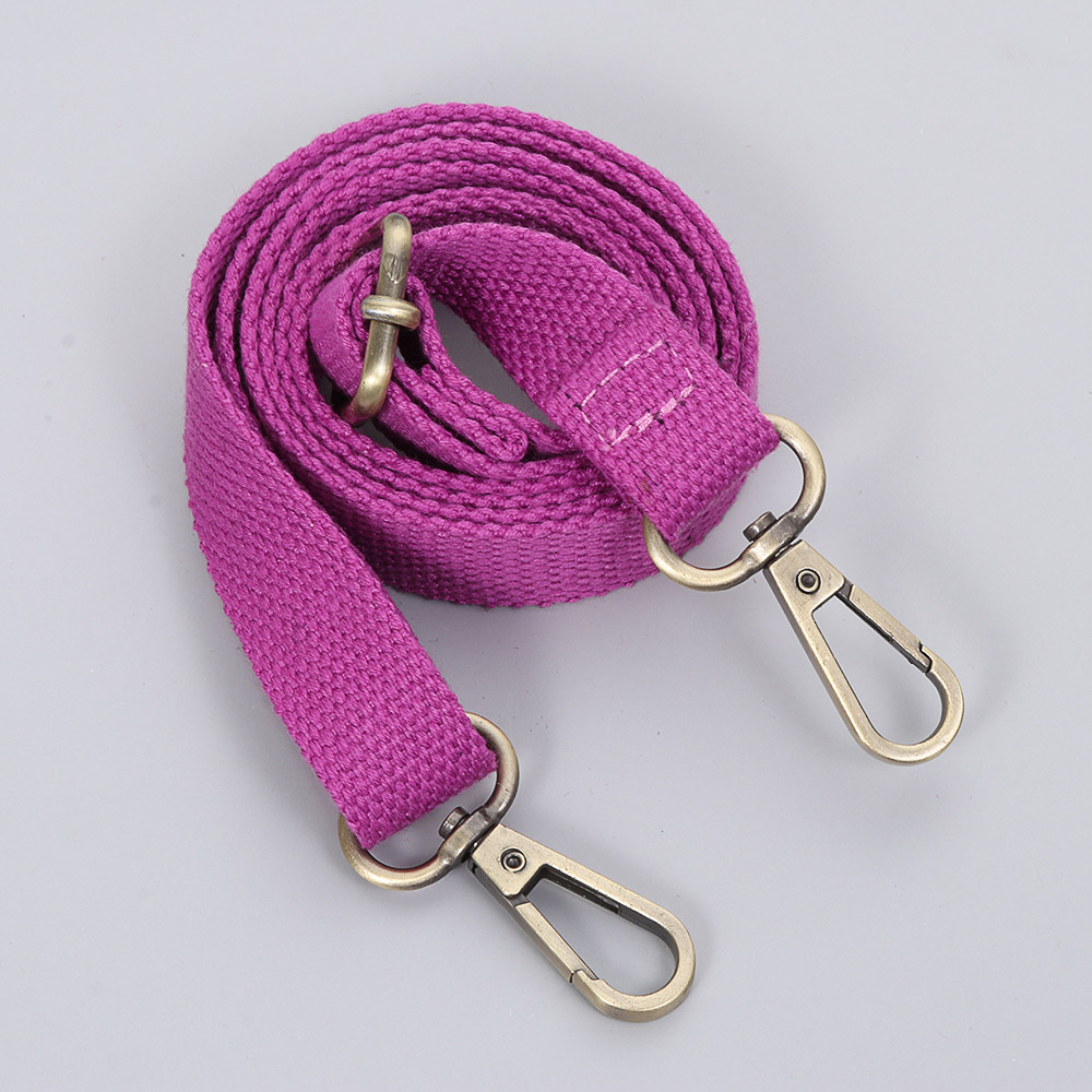 Dây Đeo Túi Xách Thời Trang Bằng Vải Canvas Bền Màu 130cm