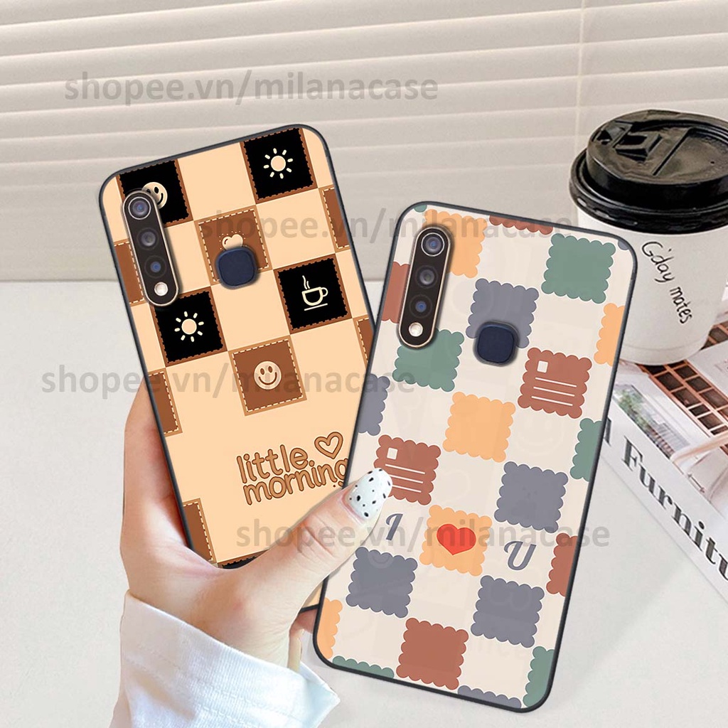 Ốp Vivo Y19 / U3 caro họa tiết nhiều màu sắc siêu đẹp thời trang cá tính