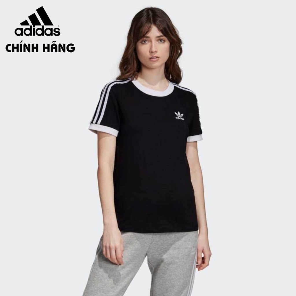 Áo phông Adidas nữ màu đen ED7482, HÀNG CHÍNH HÃNG