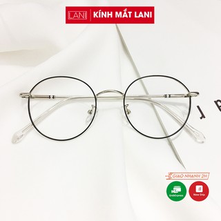 Gọng Kính Cận Kim Loại Tròn Nhỏ màu sắc nhẹ nhàng Lani 29120 - Lắp Mắt Cận Theo Yêu Cầu