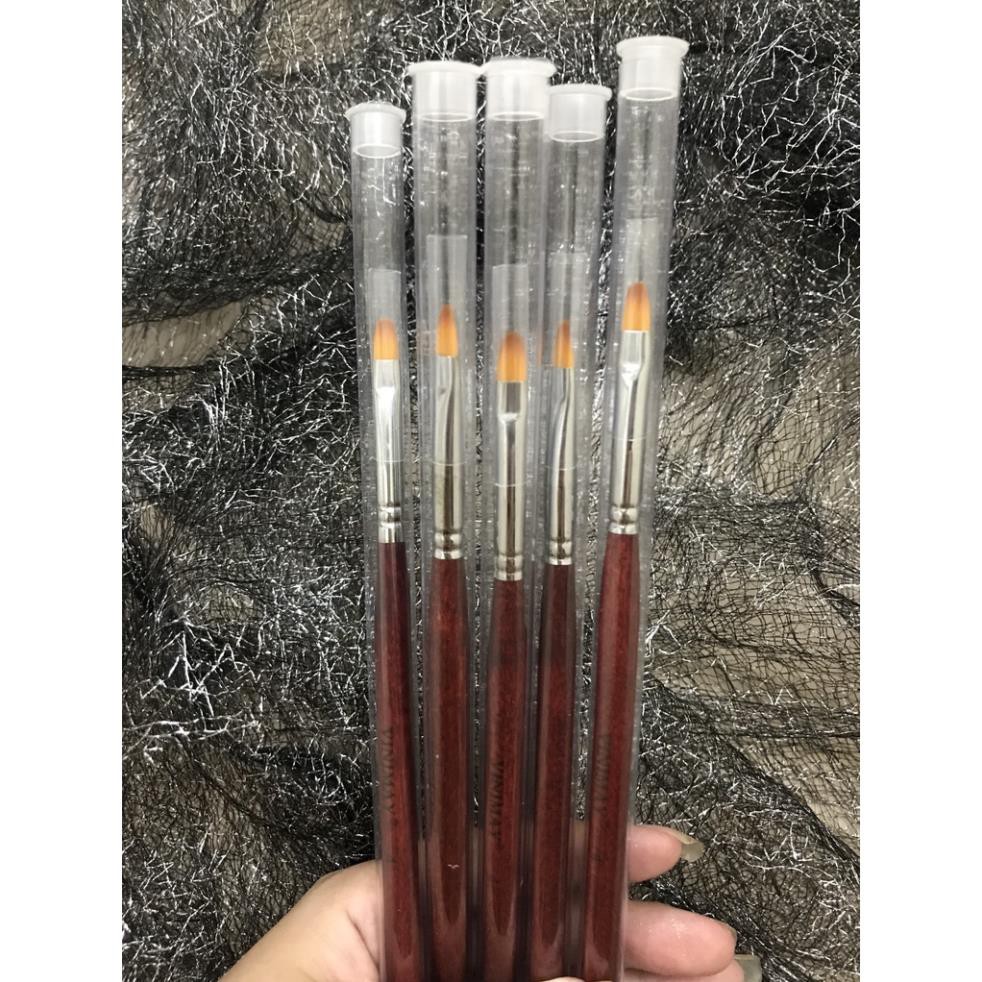 Bút đắp gel cán gỗ