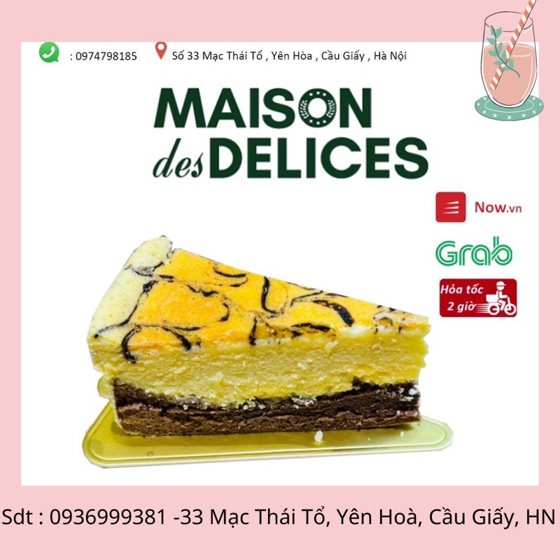 Bánh Phô Mai Cheese Cake ❤️ Bánh Kem Pháp ❤️ Freeship HN