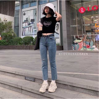 #Q247CS & #Q1280CS quần jeans cococochacha