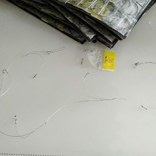 Thẻo cáp câu cá , thẻo 5 lưỡi.