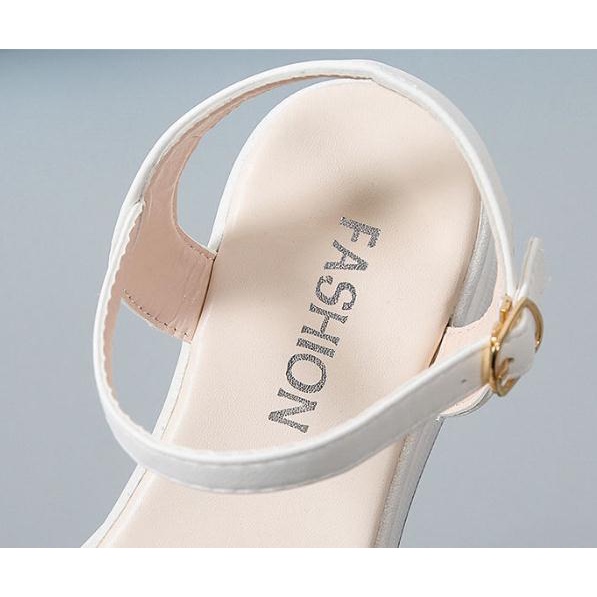 Dép Sandal Mũi Tròn Đế Bằng Thời Trang Mùa Xuân Dễ Phối Đồ Cho Nữ