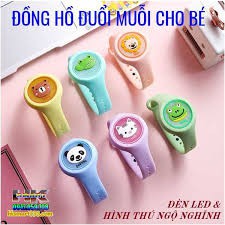 Đông hồ nước đuổi muỗi đeo tay cho bé từ 1t đến 10 tuổi