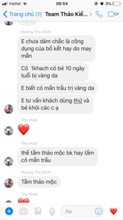 Thảo dược tắm bé-handmade