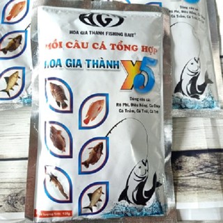 [Mồi Câu]mồi câu cá Hoa Gia Thành X5 siêu nhạy-mồi câu cá rô phi,diêu hồng,cá chép,cá trôi,