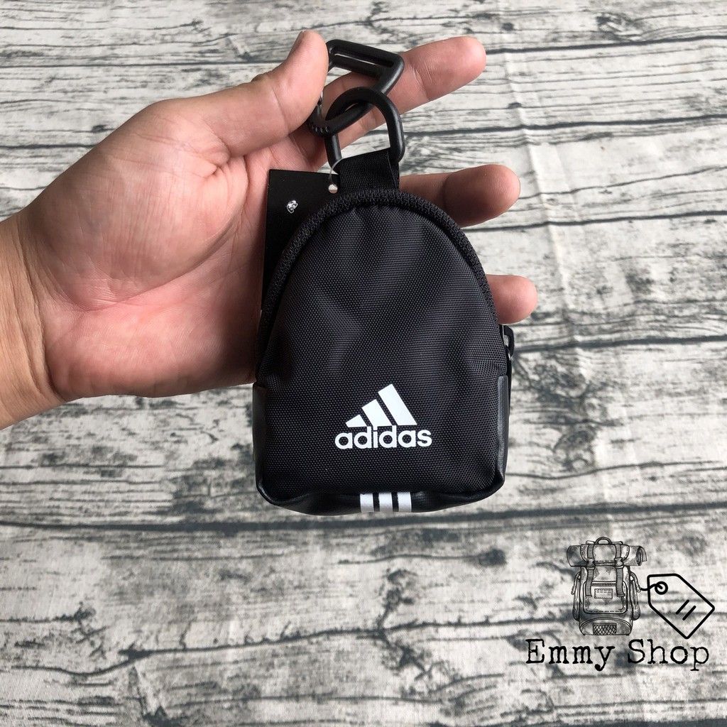 [👉VIDEO HD👈] Móc khóa Balo Adidas TINY CLASSIC DUFFEL BAG FU1112 Black