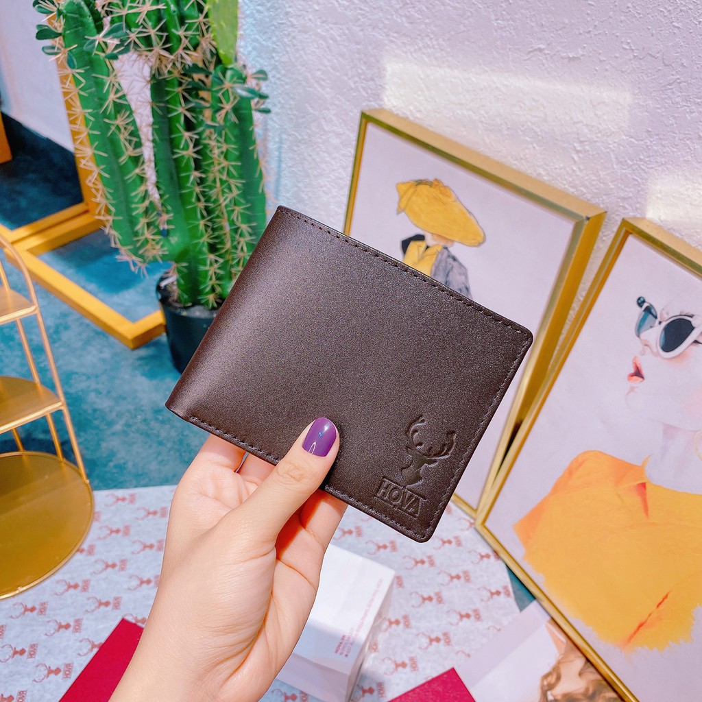 Ví Nam HOVA Da Bò Thật 100%, Đốt Thoải Mái