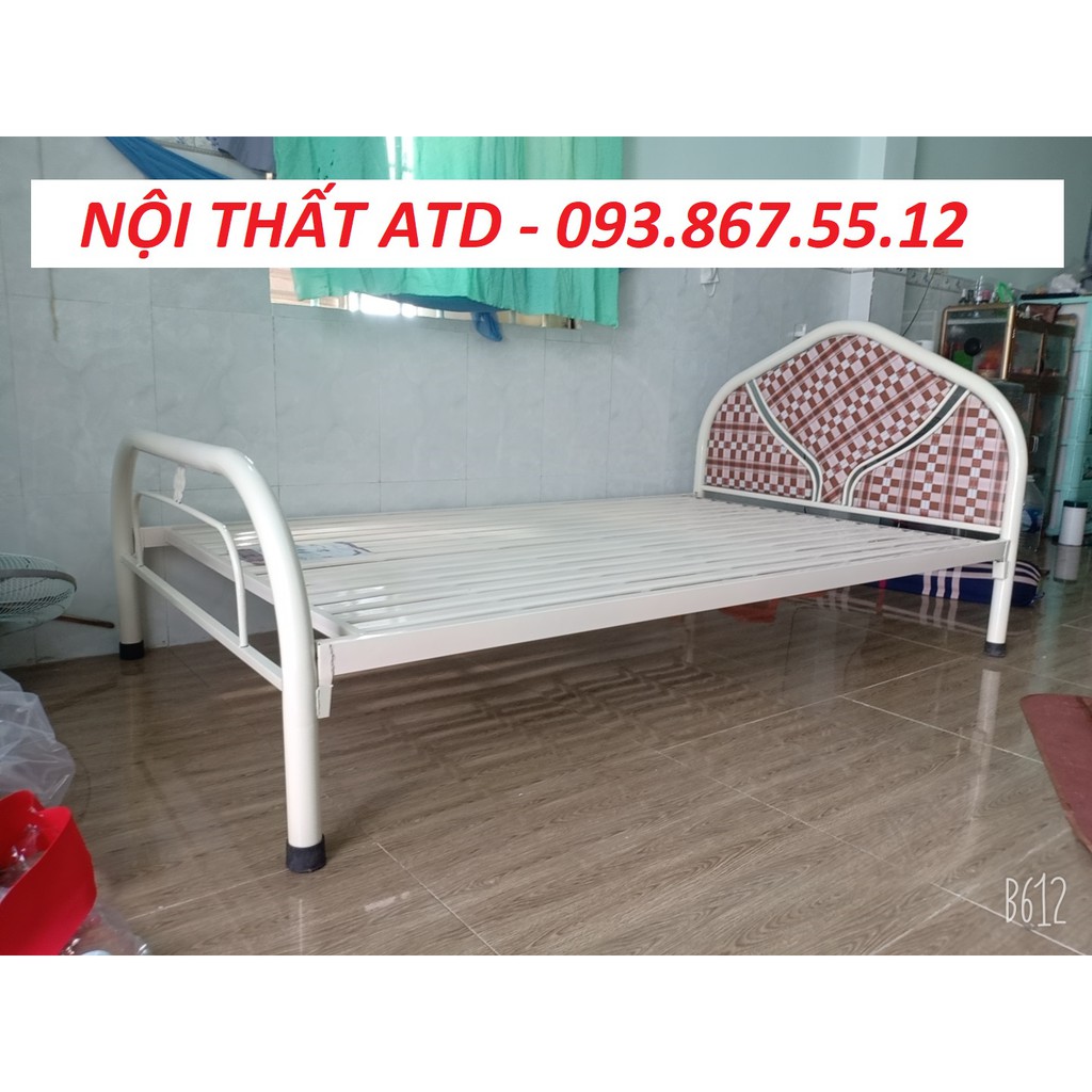 GIƯỜNG SẮT ĐƠN NGANG 1M2, DÀI 2M HCM, BÌNH DƯƠNG, ĐỒNG NAI