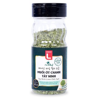 Combo 2 Muối Ớt Xanh Tây Ninh I'm Cheft Choice L (CL) Chai 65G Muối chấm FAMI