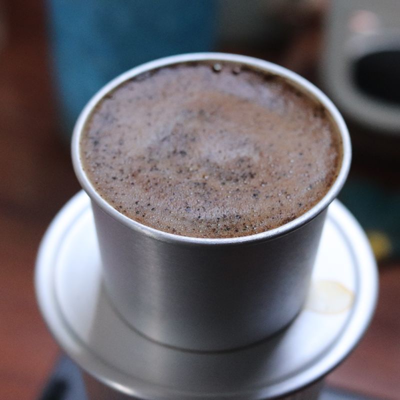 Phin nhôm cà phê cao cấp Trung Nguyên tráng bạc - 3C Roastery