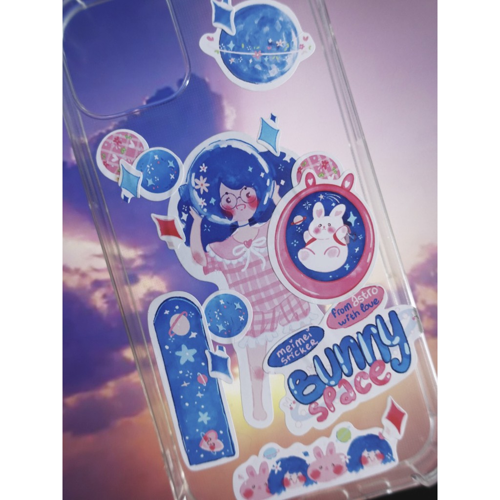 [Sticker DIY] Bộ sticker MeiMei x Astro (phiên bản collab độc quyền) sử dụng để trang trí iPad