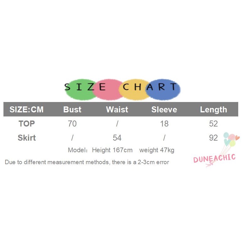 DUNEA Set đồ gồm áo thun ngắn tay và chân váy xẻ tà phong cách quyến rũ