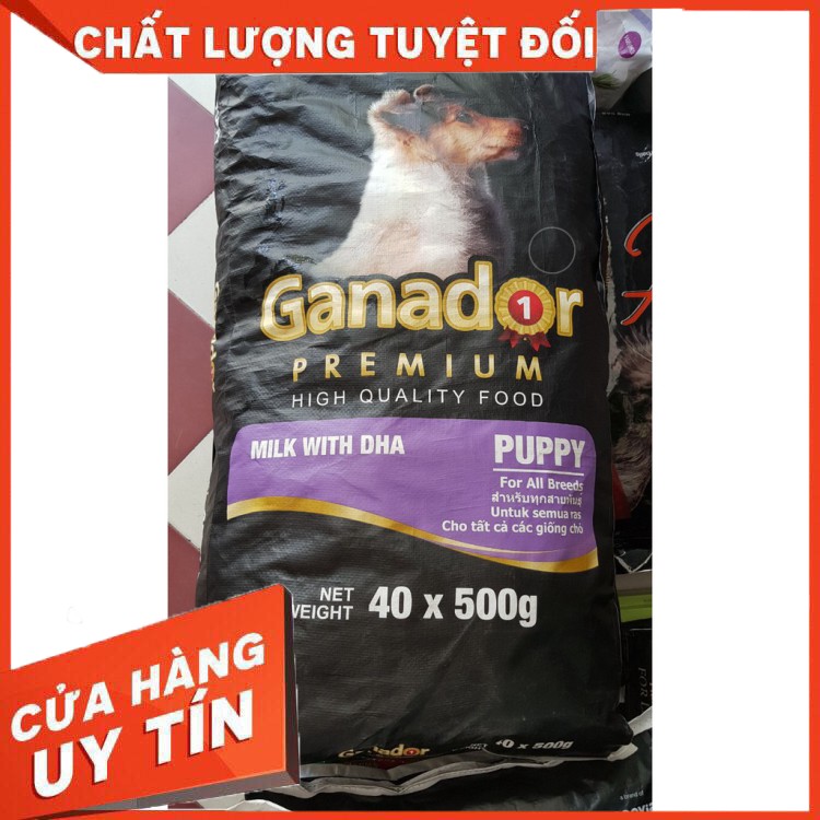 Thức ăn cho chó con GANADOR PUPPY bao 20kg