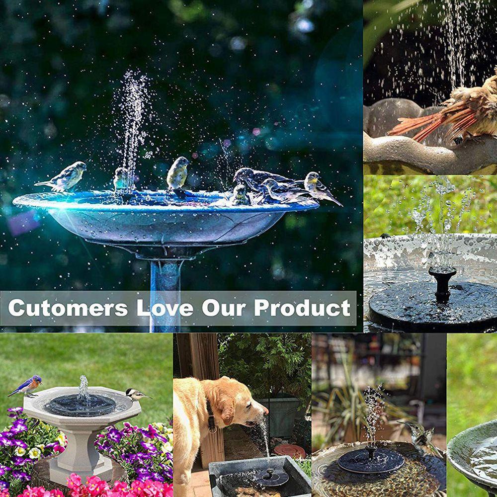 Đài Phun Nước Sử Dụng Năng Lượng Mặt Trời