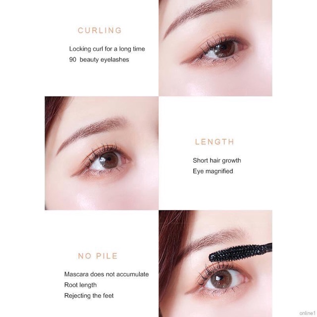 Chải mi Mascara dài cong mi Memeraba Chính hãng | BigBuy360 - bigbuy360.vn