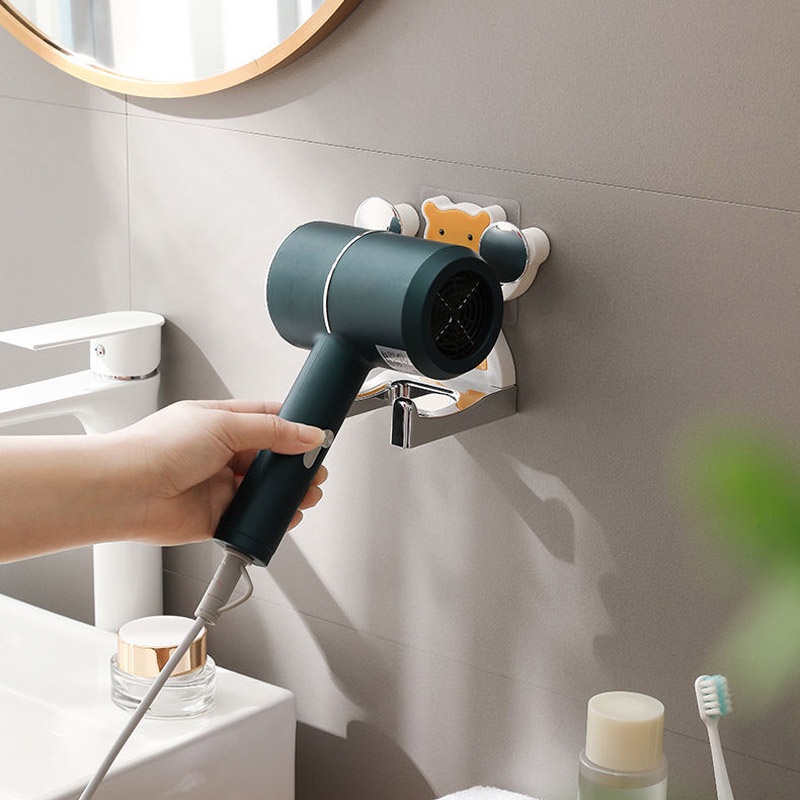 Giá Đỡ Máy Sấy Tóc Gắn Tường Nhà Tắm Tiện Lợi