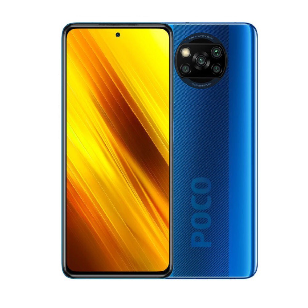 Điện thoại Xiaomi POCO X3 NFC 6GB/128GB - Hàng Mới Nguyên Hộp - Bảo Hành Chính Hãng