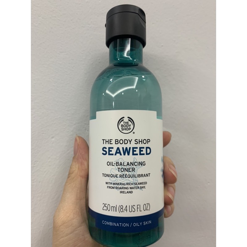 Nước cân bằng làm sạch da của The Body Shop - Seaweed Oil Balancing Toner 250ml
