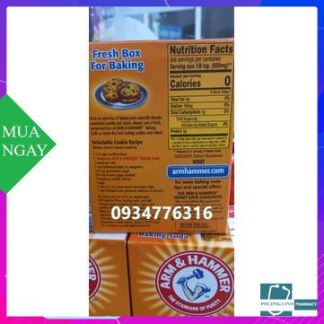 Baking soda hộp giấy 454g