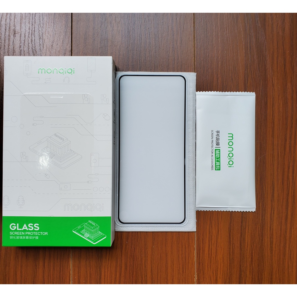 Cường lực Monqiqi Redmi K40 / K40 Pro / K50 Gaming / K50 / K40 Gaming / Poco F3 Full màn bóng mượt viền mỏng hạn chế vân