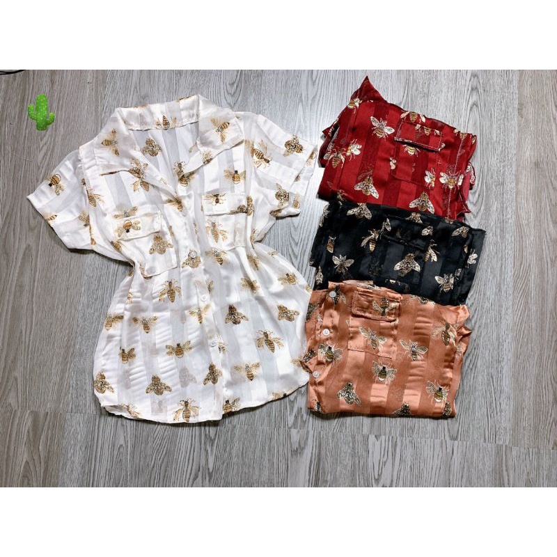 Sơ mi ong tay ngắn pc