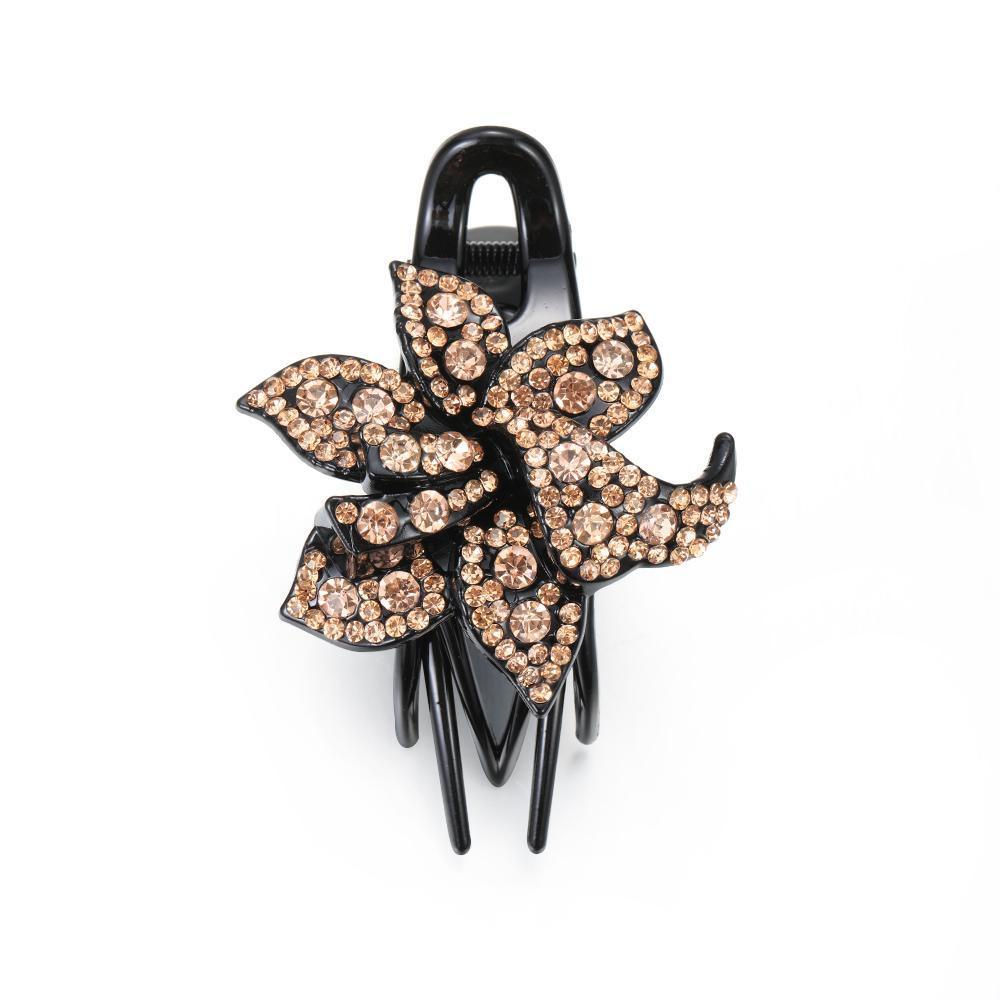 Kẹp Tóc Bền Bỉ Chất Lượng Cao|Kẹp Tóc Đuôi Bồ Câu Đính Hoa