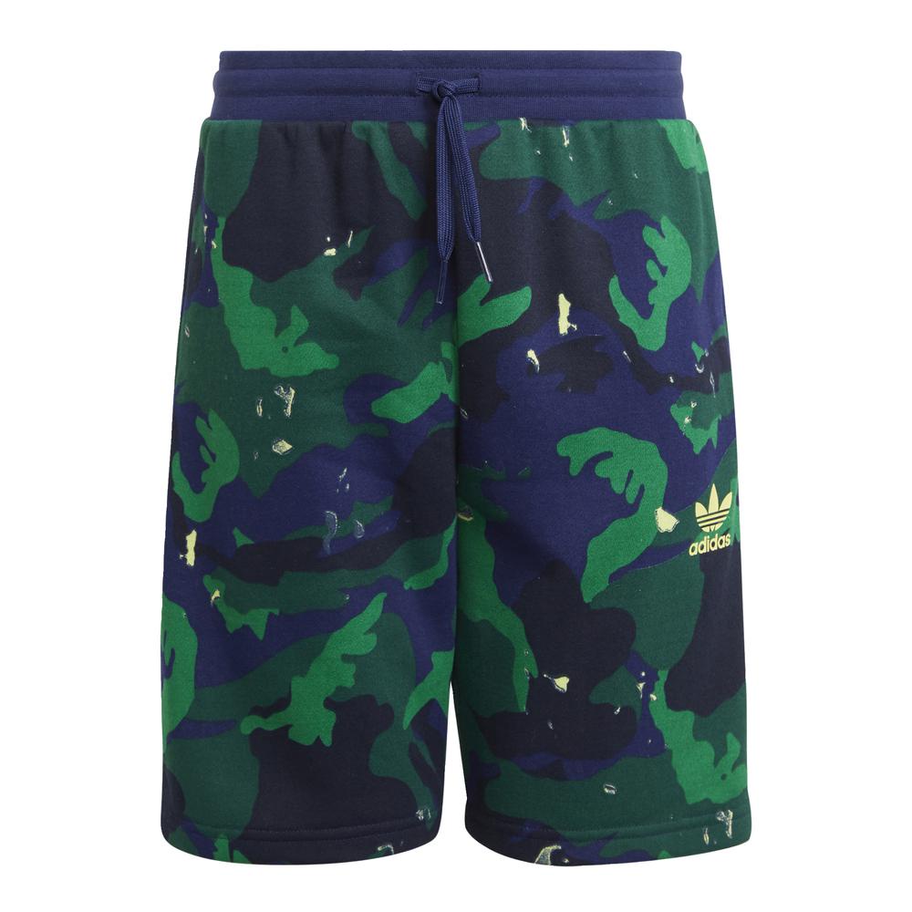 Quần Ngắn adidas ORIGINALS Bé trai Quần Short Phủ Họa Tiết Rằn Ri Màu đen H20298