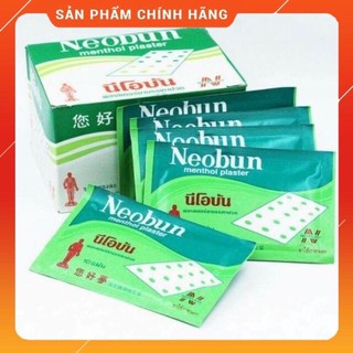 1 Gói (10 Miếng) Cao dán Neobun Thái Lan