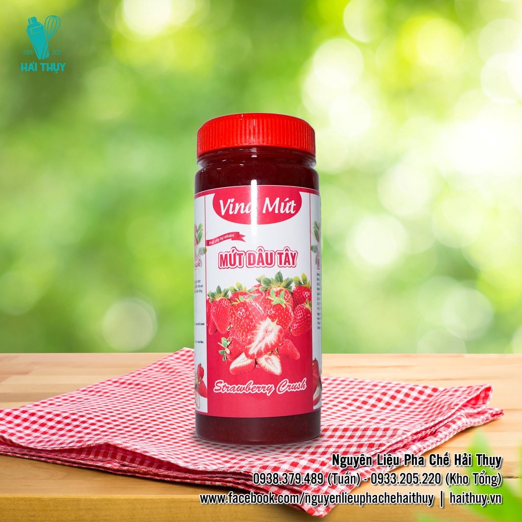 Mứt Sinh Tố Vina Mứt trái cây - Hũ 650g