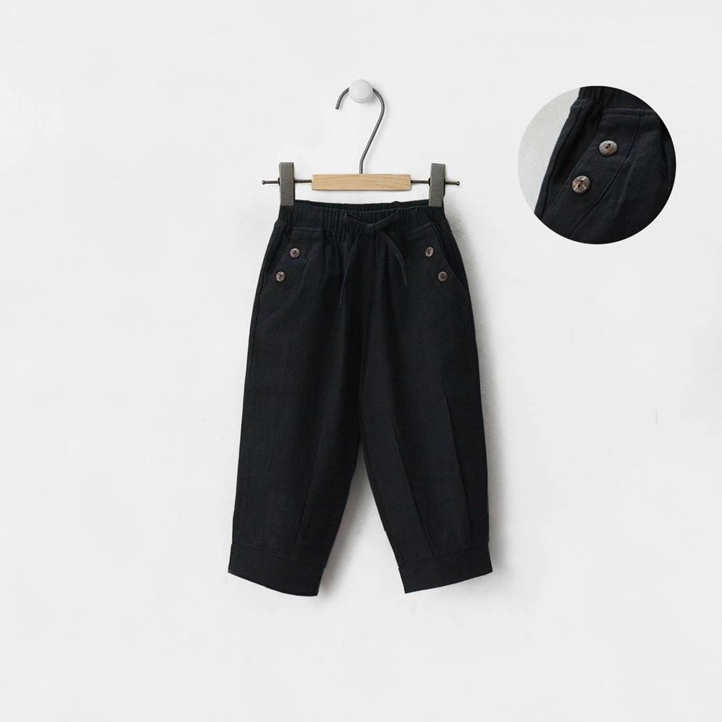 QUẦN LINEN DÀI LAI KẾT 2 NÚT