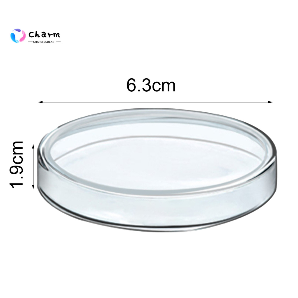 Đĩa thủy tinh trong suốt 60-100ml phù hợp cho phòng thí nghiệm