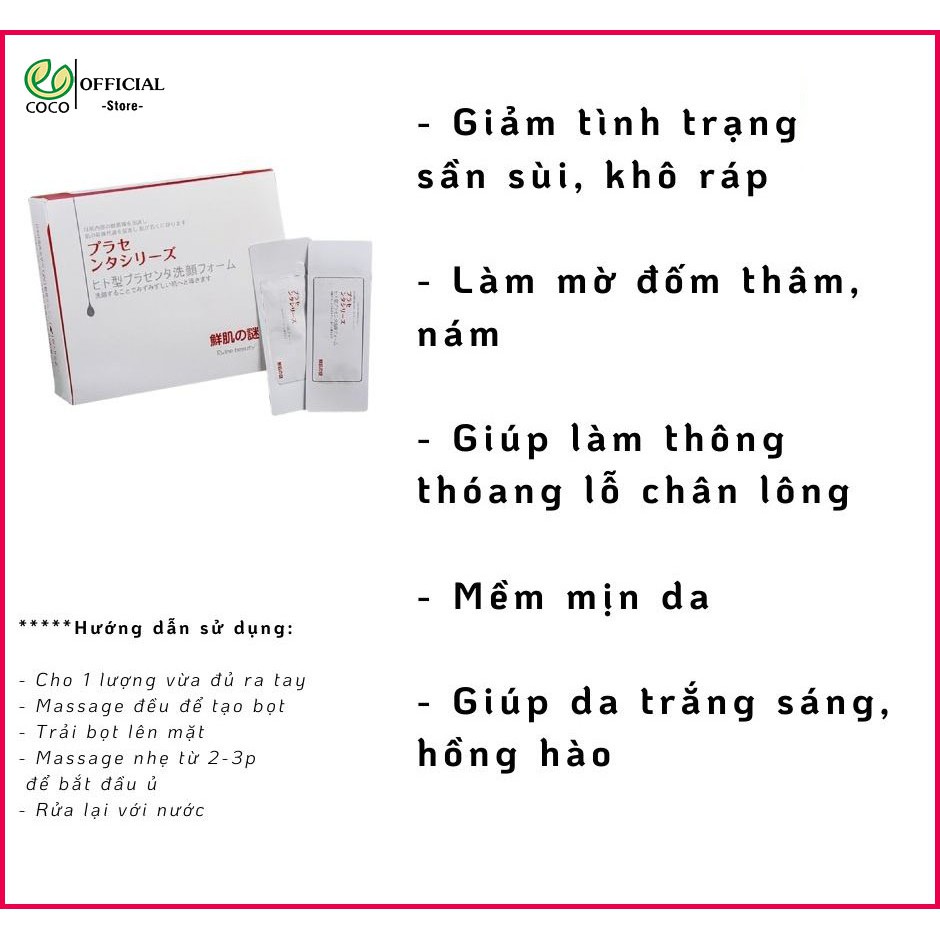 [RẺ VÔ ĐỊCH]Mặt Nạ Ủ Trắng Nhau Thai Nhật Bản | BigBuy360 - bigbuy360.vn