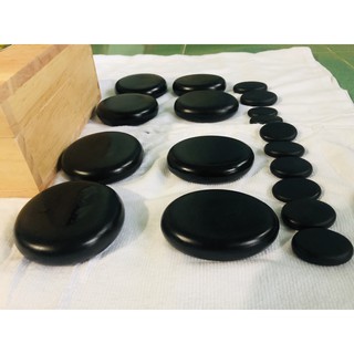 BỘ ĐÁ MASSAGE NÚI LỬA 18 VIÊN