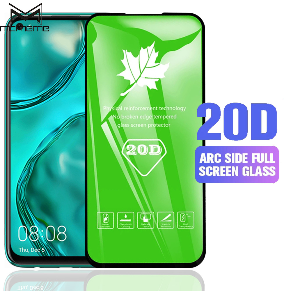 Kính cường lực 20D mới nhất full màn cho Huawei Nova 7 SE 7i 5 5T 4 4E 3 3E 3i 2 2i Plus Lite 5G