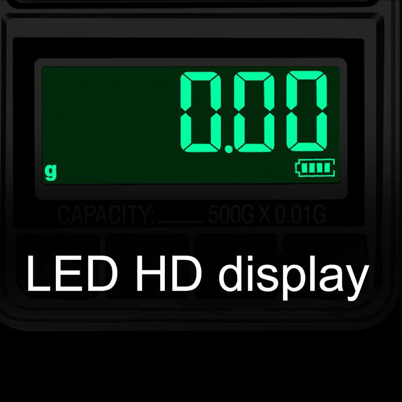 Cân Điện Tử Mini Bỏ Túi 500g / 0.01g Sử Dụng Tiện Lợi