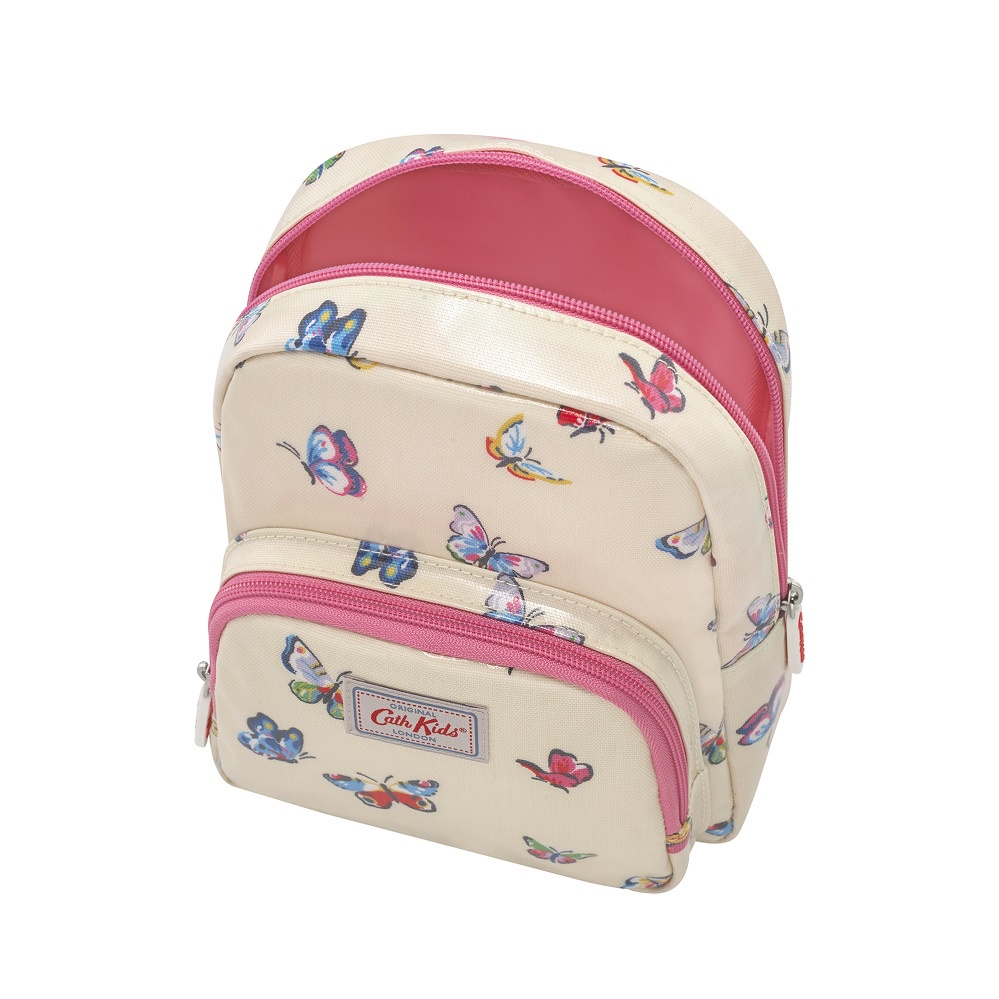 Cath Kidston - Balo trẻ em Kids Mini Backpack Butterflies - 1017519 - Cream